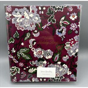 Vera Bradley Our Favorite Holiday Recipes Organizer Binder w Dividers Recipe Pgs